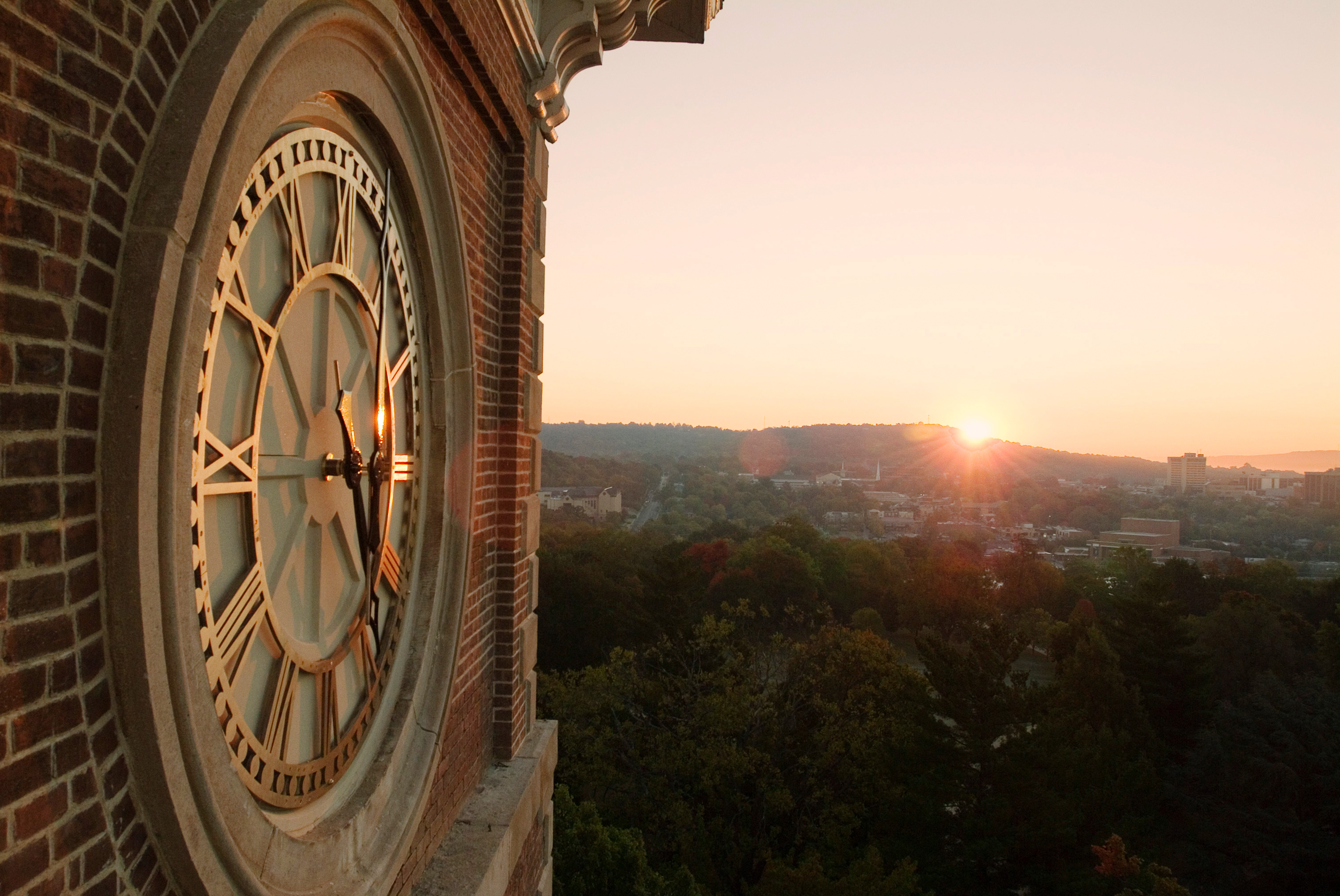 Old Main Clock Tower Image